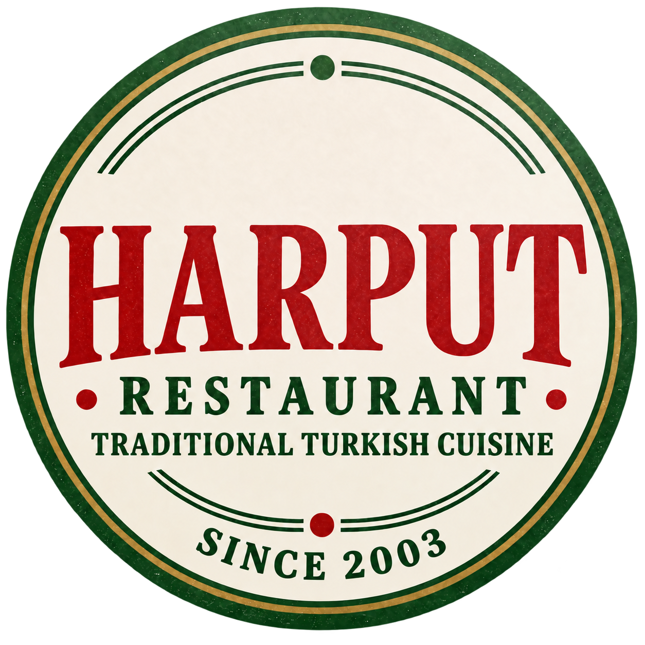 Harput Restaurant — Traditional Turkish Cuisine Since 2003